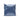 Back view British Flag Cow Leather Sublimation Cushion - Stylish, unique cushion for a patriotic touch