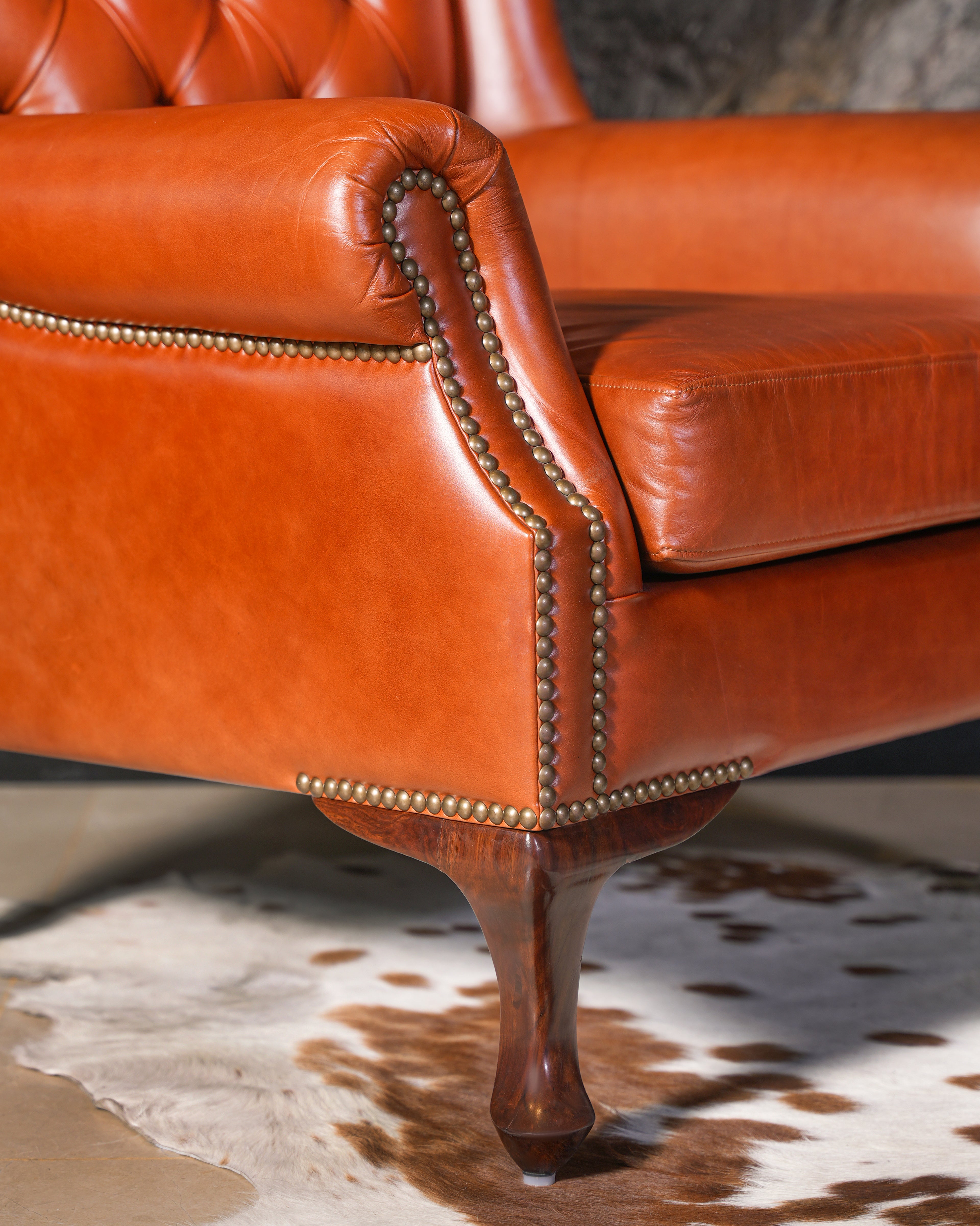 King Chair Leather Armchair