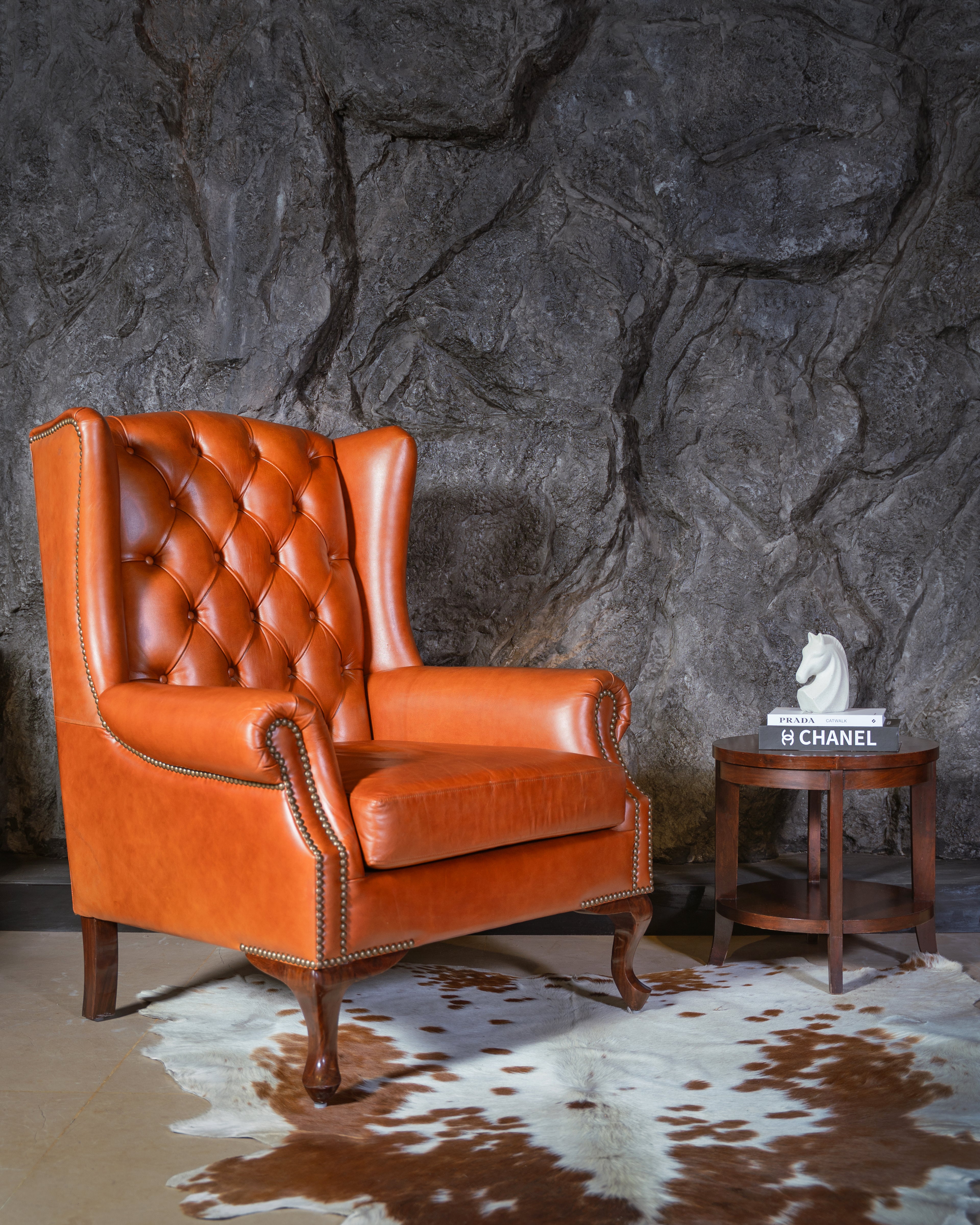 King Chair Leather Armchair