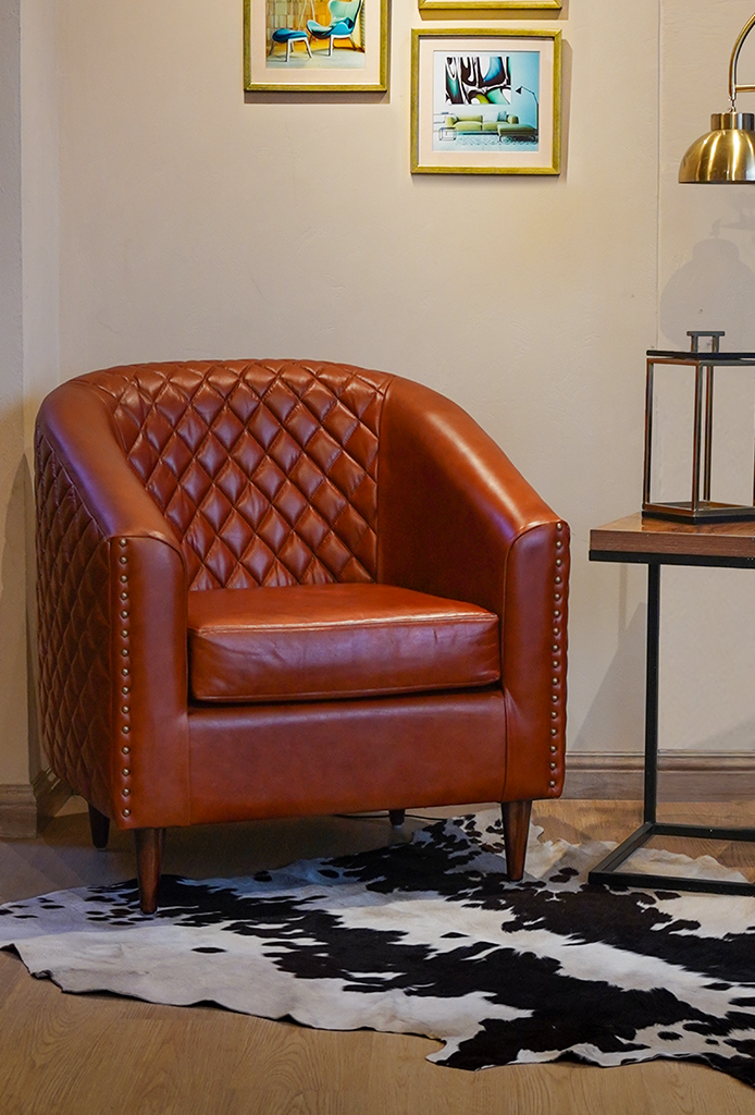 Diamond Leather Armchair 2.0