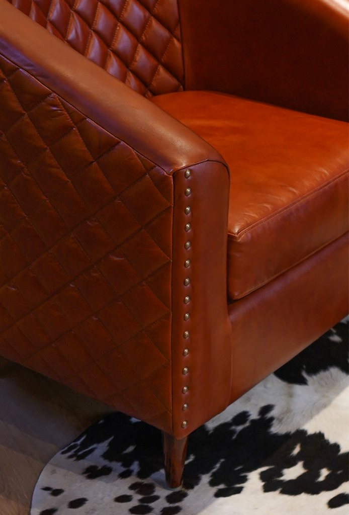 Diamond Leather Armchair 2.0