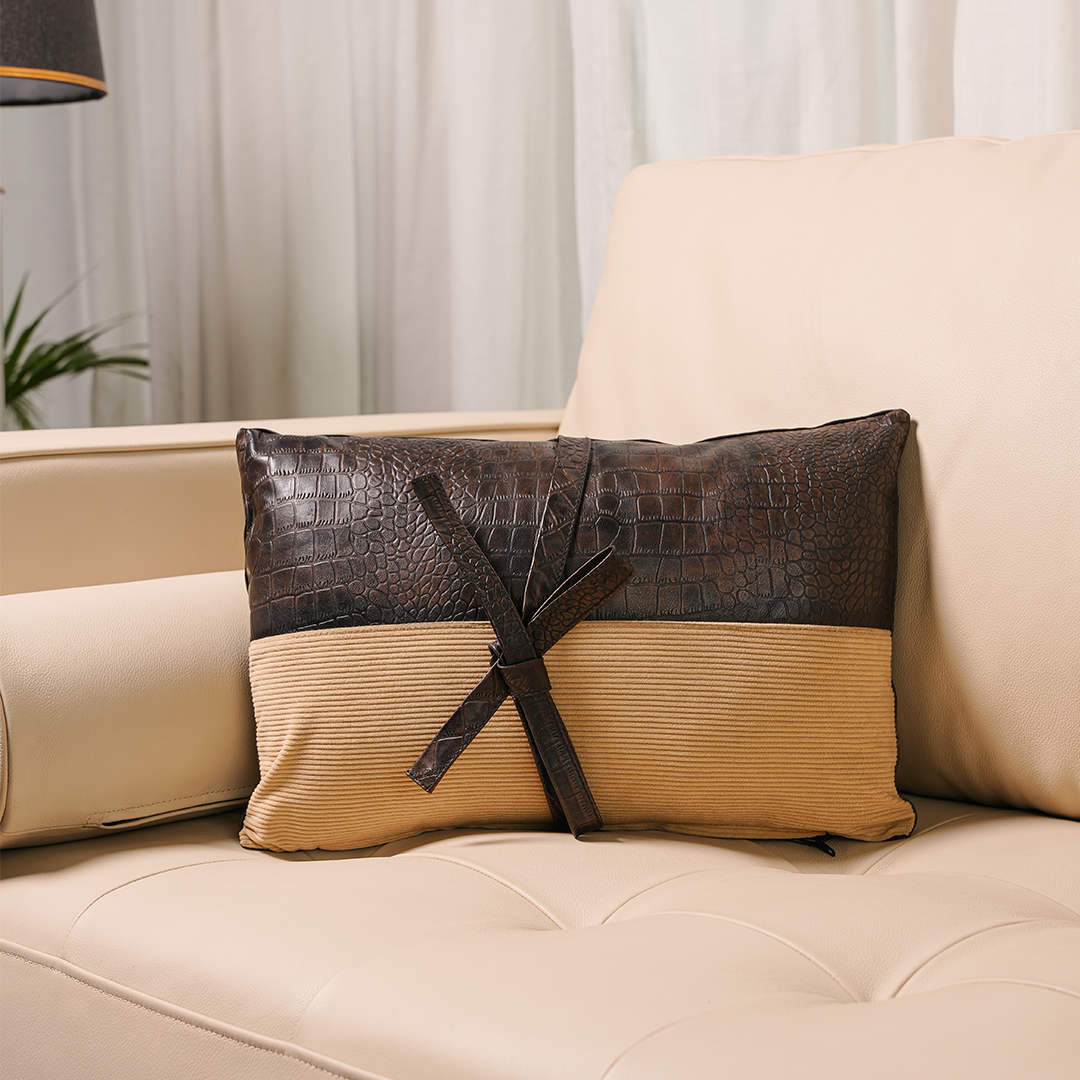 Knot Pillow Cushion – Sculptural Comfort Accent | Leather Galleria
