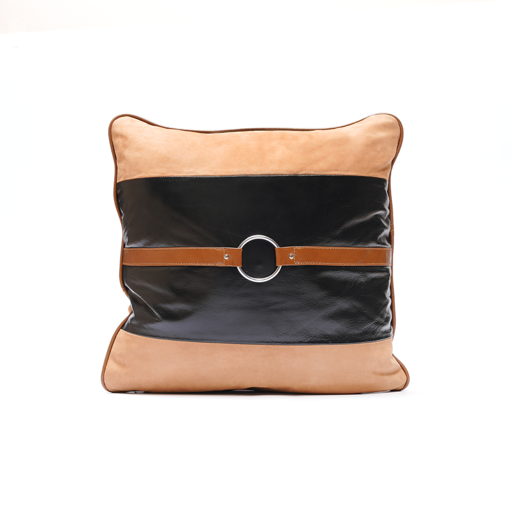 Regal Ring Nubuck Cushion – Sculpted Elegance in Comfort | Leather Galleria