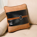 Regal Ring Nubuck Cushion – Sculpted Elegance in Comfort | Leather Galleria