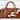Front view American Cowhide Leather Duffle Bag, premium quality, ideal for travel and versatile everyday use