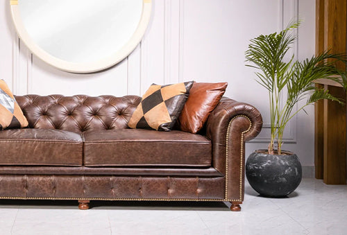Left Side Arthur Sofa 3-Seater, stylish and comfortable, perfect for adding elegance to your living room.