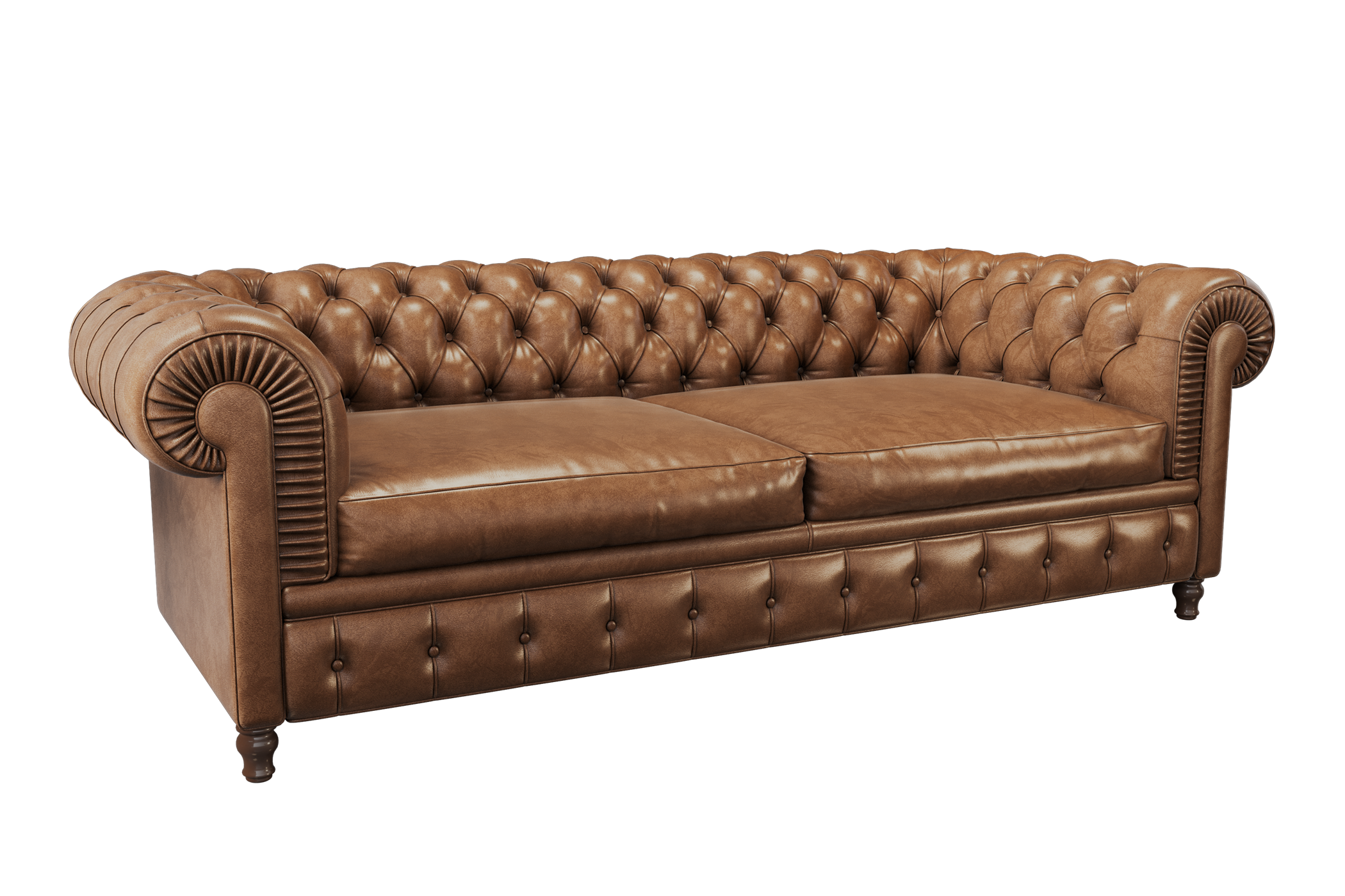 Bruno Series Leather Sofa – Premium Original Leather |  Luxury 3+1+1 Seater