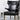 Front view Harlow Vincent Leather Armchair, comfortable and stylish, ideal for any room