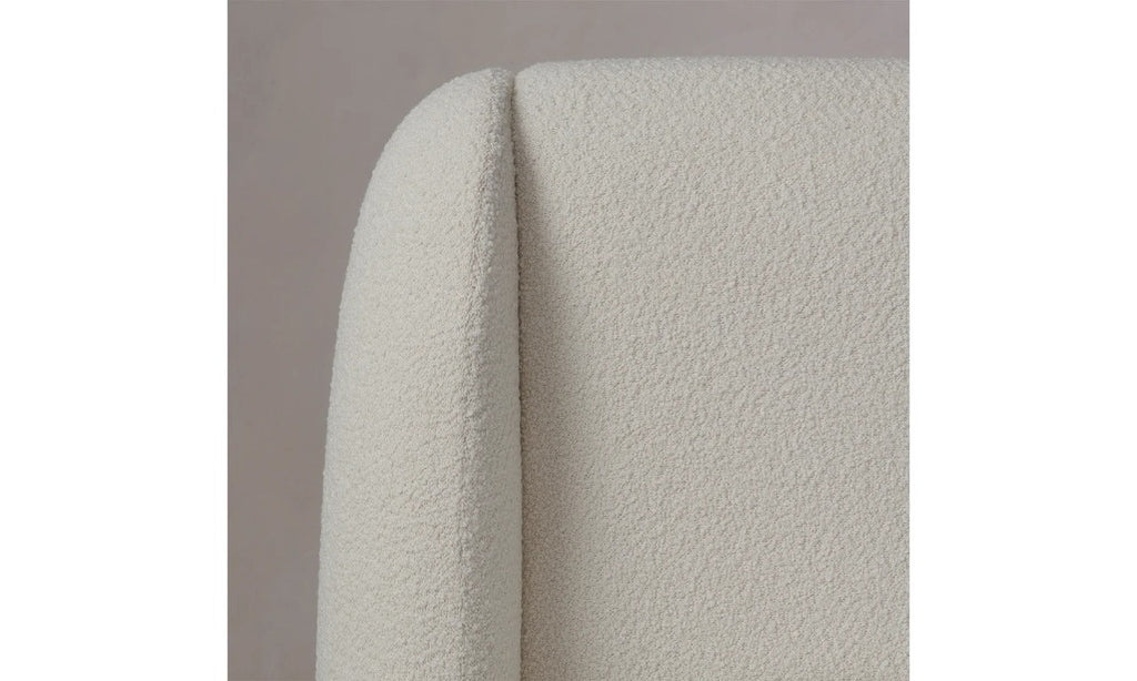 Material view Ivory 3-Seater Snug Sofa, Perfect for Cozy Living Rooms - Comfortable, Stylish, and Elegant Seating Option