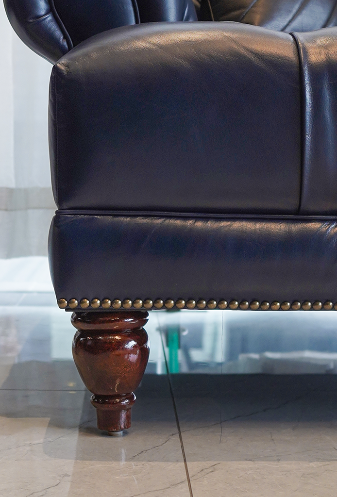 Kingston Chesterfield Leather Sofa