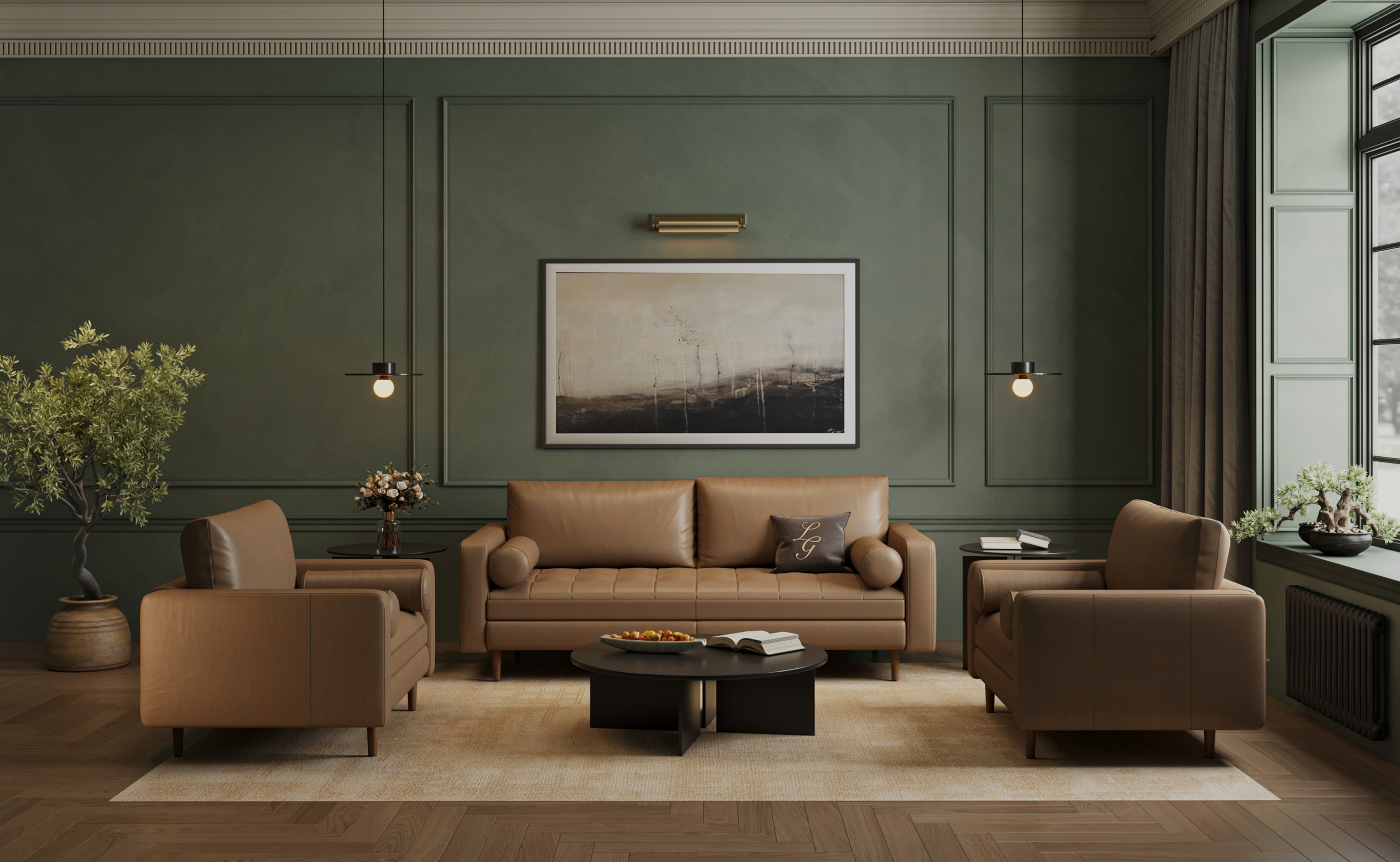 Premio Series 3+1+1 Seater