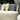 Left side view Vista Series-4 seater, white cow leather provides stylish and comfortable seating in any environment.